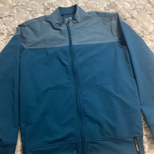 Adidas small blue jacket